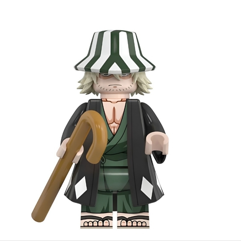 Anime Bleach Urahara‎ Kisuke from Bleach Anime Custom Minifigure m29